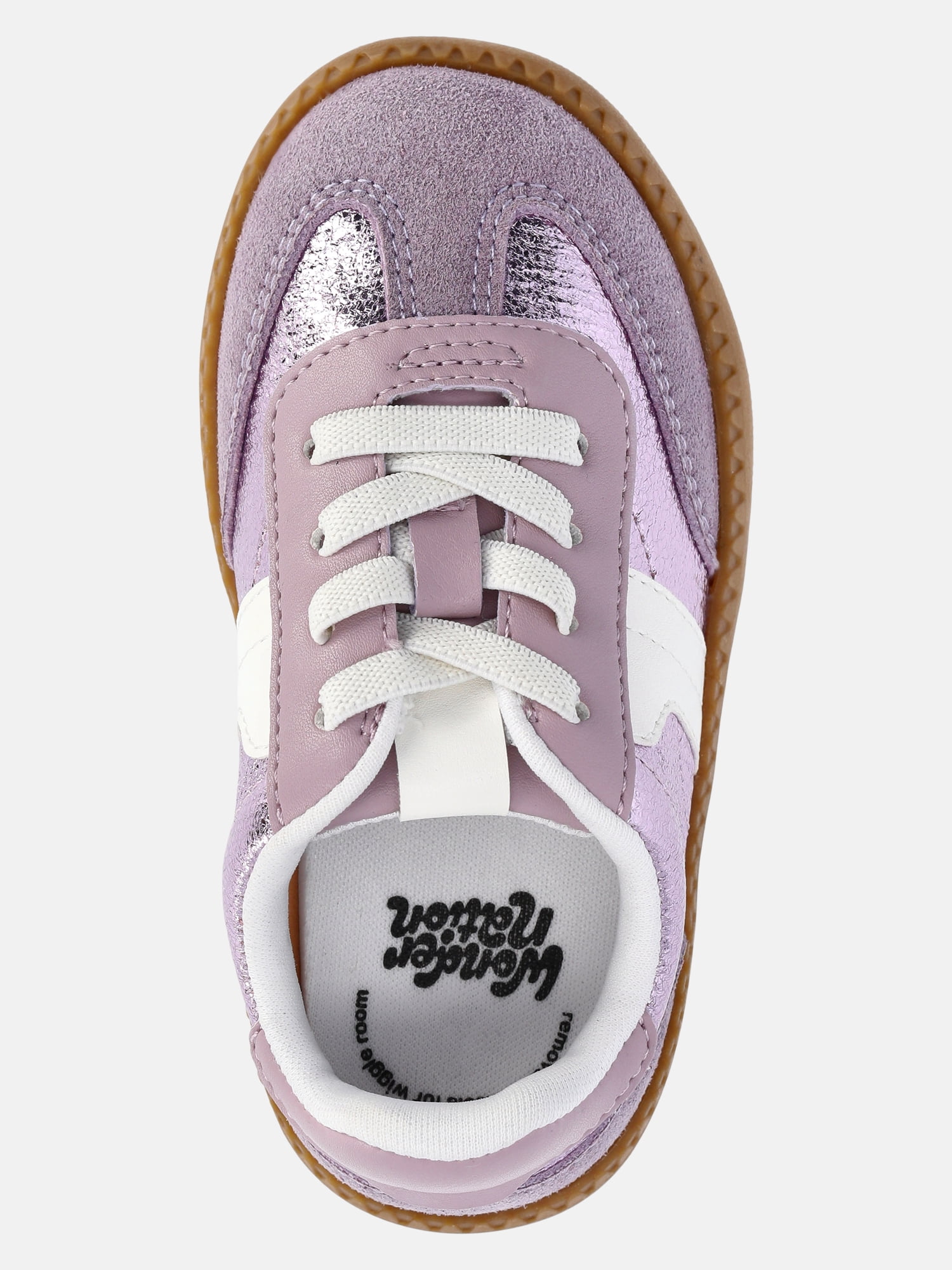 Wonder Nation Baby Girls Casual Soccer Sneakers