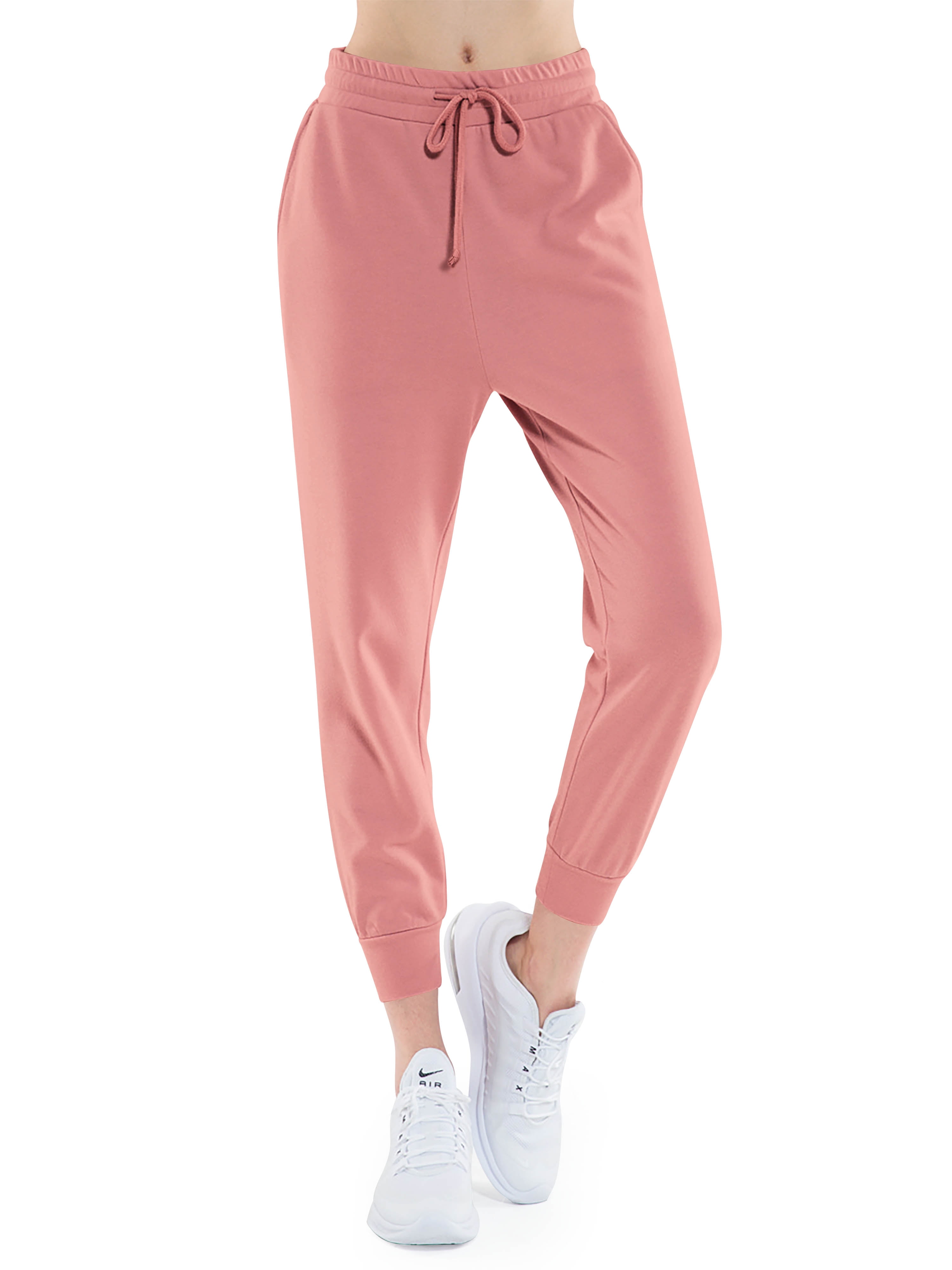 Hat and Beyond Women's Casual French Terry Lightweight Sweatpants with ...