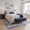 thumbnail image 2 of KUETH 8x10 Soft Modern Minimalist Rug for Living Room, Large Machine Washable Low Pile Non Slip Backing Area Rug, Dusty Blue Rug for Bedroom Office, 2 of 5