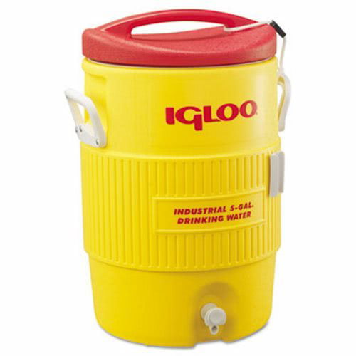Igloo 5-Gallon Heavy-Duty Beverage Cooler Orange 3 Pack,Orange