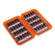 thumbnail image 5 of 40 moscas de pesca de diferentes tamaños con caja rígida e impermeable Verde, 5 of 9