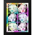 thumbnail image 2 of Rodriquez Jr, Enrique 19x24 Black Modern Framed Museum Art Print Titled - Monroe Painted E, 2 of 5