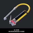 thumbnail image 2 of Inflador y medidor CRAFTSMAN de doble pie, 20-120 PSI, 2 of 8