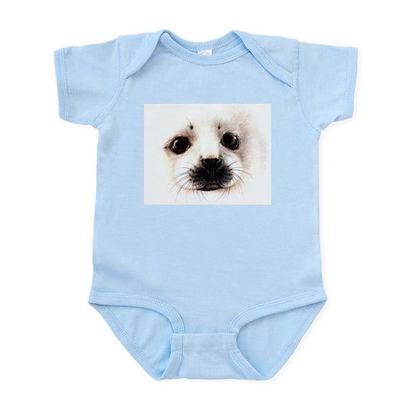 CafePress - Baby Seal Infant Bodysuit - Baby Light Bodysuit, Size Newborn - 24 Months