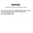 thumbnail image 2 of CMX Rear Disc Brake Caliper Assembly Left Right Side (Driver Passenger) Kit for Car Hyundai Sonata Kia Optima KBC-100407, 2 of 10