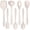 Khaki, variant on Walchoice 7-Piece Silicone Cooking Utensils Set, Red Kitchen Utensils, Non-stick Gadgets Tools Include Slotted Turner, Soup Ladle, Pasta Server