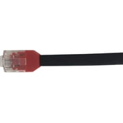 Nexhi Ultra Flat Cat6 Patch Cables - Cat6 Ethernet Cable, Premium Nexhi cat 6 Ethernet Rj45 Patch Cable, Thin Internet Computer Cable Best Fit for Network Devices (18 inch, Red)|2 PACK