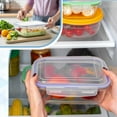 thumbnail image 7 of Artrylin 4 Set 410ml Glass Storage Containers,Food Storage Containers,Clear Airtight Bento Boxes,Large Capacity Containers with Lids,Kitchen Food Storage Boxes, 7 of 7