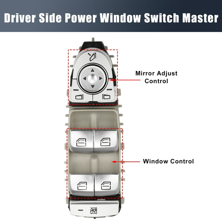 1pcs Driver Side Power Window Switch Master A2059056811 