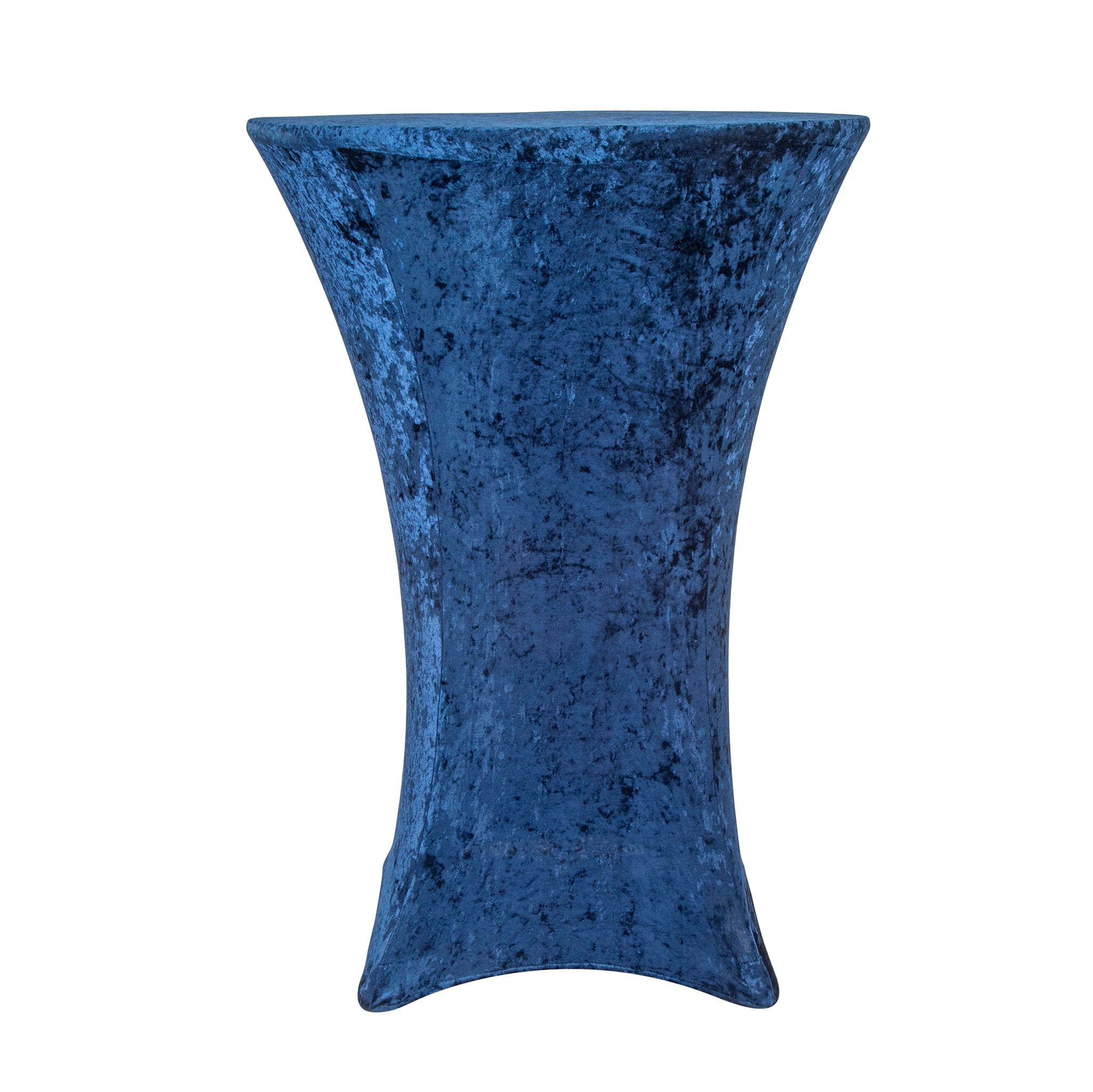 Velvet Spandex Cocktail Round Table Cover Stretchable Tablecloth 32 ...