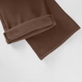 thumbnail image 6 of Zimjoy Wide Leg Sweatpants for Men Drawstring Open Bottom Baggy Sweatpants Joggers Cotton Loose Lounge Sweat Pants with Pockets Brown L, 6 of 8