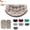 Khaki, variant on Outdoor Papasan Rocking Chair Cushion, Water Resistant Egg Chair Cushions replacement, Hanging Basket Swing Cushion 6.3in thick, Indoor Rocking Chair Seat Cushion