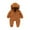 Z2-Brown, variant on Baby Boys Long Sleeve Romper Jumpsuit Clothes Warm Baby Boy Baby Rompers Baby Winter Girls Boys Clothes,6-9 Months