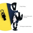 thumbnail image 3 of REACHISE 50Pcs Rotatable Plastic Hooks Multifunctional Swivel Curtain Clips Coat Hooks, 3 of 9