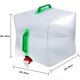 thumbnail image 5 of Botella de agua Tanque de agua de PVC plegable portátil de gran capacidad para escalada al aire libre Camping Huracanes Inundaciones Terremotos Emergencias - 20L, 5 of 5