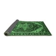 thumbnail image 2 of Ahgly Company Indoor Rectangle Persian Emerald Green Traditional Area Rugs, 2' x 5', 2 of 4