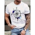 thumbnail image 1 of T Shirt Streetwear [Compass Print ], 1 of 5