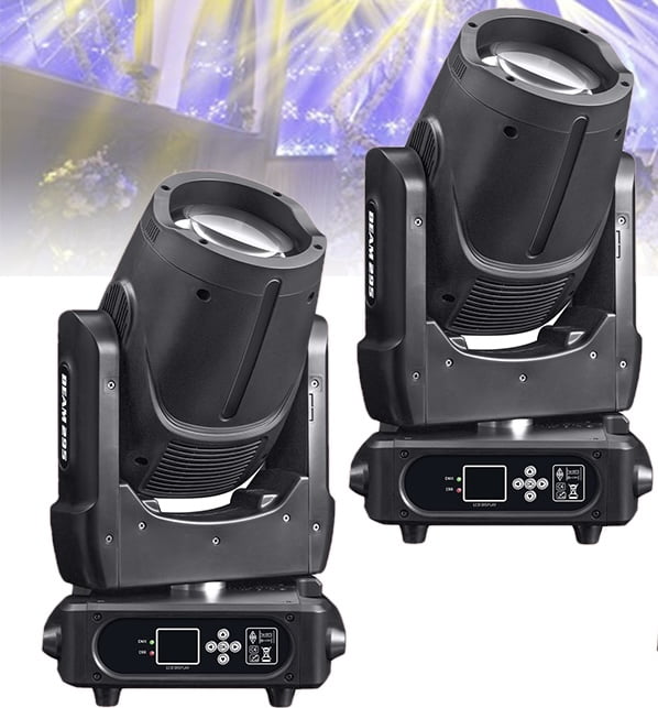 The mini230W LED Moving Head Light: Ideal for Live Shows, Nightclubs & Mid-Sized Stages