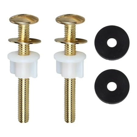

Cacfwgk Vis De Siège De Toilette Vis De Toilette Pour Siège Attaches De Siège De Toilette Robustes | Boulons Et Vis 2 Pièces Matériel De Siège De Toilette Kit De Remplacement De Pièces