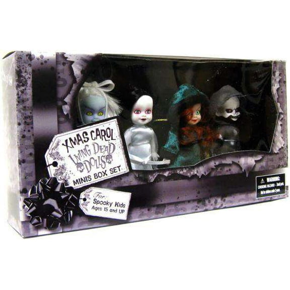 Living Dead Dolls Friday the 13tth Xmas Carol Mini Dolls