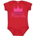 thumbnail image 3 of Inktastic Birthday Princess, Crown, Stars - Pink Purple Girls Baby Bodysuit, 3 of 5