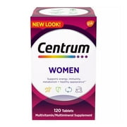 Centrum Women Multivitamins Tablets, 120 Ea, 6 Pack
