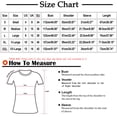 thumbnail image 3 of Camiseta de cuello en V con estampado escénico de talla grande informal a la moda para mujer Fridja  hjk4075, 3 of 8