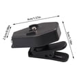 thumbnail image 2 of Toilet Lights 24 Colors Glitter Night Light Light LED Clip Mini LED Book Lights Clip On Eye Glasses Universal Flexible Flashlight LED Light Clip On Eye Glasses Adjustable LED Night Lamp For Night, 2 of 7
