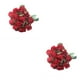 thumbnail image 1 of Rosas Artificiales Wosthever 12 Piezas Tela de Seda Rosa Realista Rojo, 1 of 5