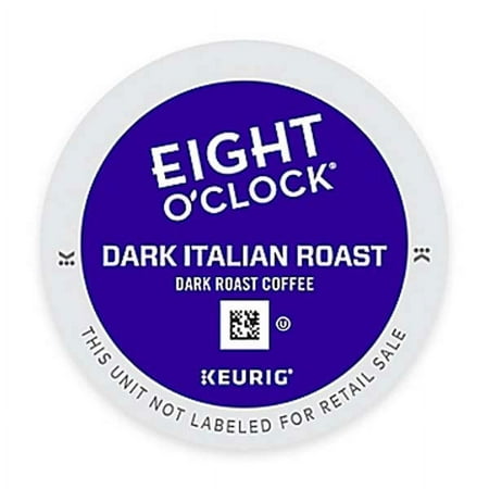 Eight O'Clock Dark Italian Roast Dark Roast Coffee 24-Count K-Cups