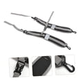 thumbnail image 4 of 1 par de correas de hombro ajustables de PVC impermeables de repuesto para mochila con cojín acolchado y correa de pecho ajustable, 4 of 5