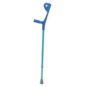 Euro-Style Lightweight Aluminum Forearm Crutch Adult Blue