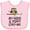 AD-Pink, variant on Inktastic Nana and Poppy Love Me Girls Baby Bib