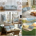thumbnail image 6 of Sea Turtle Outdoor Pillow Covers Pack of 2 Coral Starfish Coral Marine Life Waterproof Throw Pillow Covers Decorative Cushion Cases for Patio Garden Tent Balcony Couch 20x12 inch, 6 of 8
