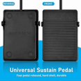 thumbnail image 3 of Universal Sustain Pedal for Digital Pianos, Keyboards, Synthesizers, and MIDI Controllers with Durable Piano-Style Design, 3 of 5