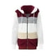 thumbnail image 4 of Pntutb Moda Mujer Cremallera Cuello en V Jersey tops Blusa de manga larga con capucha Sudadera Pntutb Pntutb-3500, 4 of 5