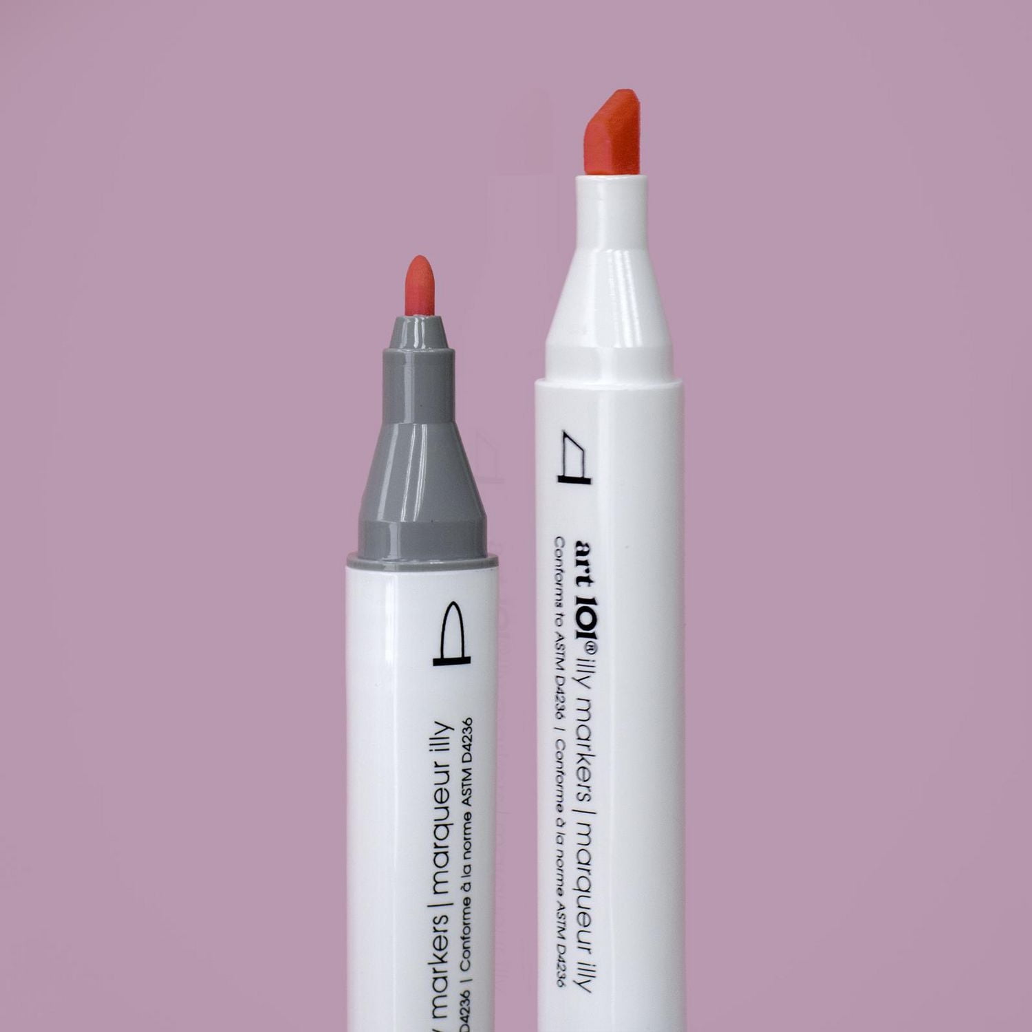 Art 101 Illy Marker Bag, Smiley Face Edition with 24 Pieces