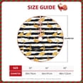 thumbnail image 2 of Sikiie Gold Flamingo Christmas Tree Skirt, Christmas Tree Decorations, Christmas Decor, Tree Mat Decoration(30-48IN)-36", 2 of 6