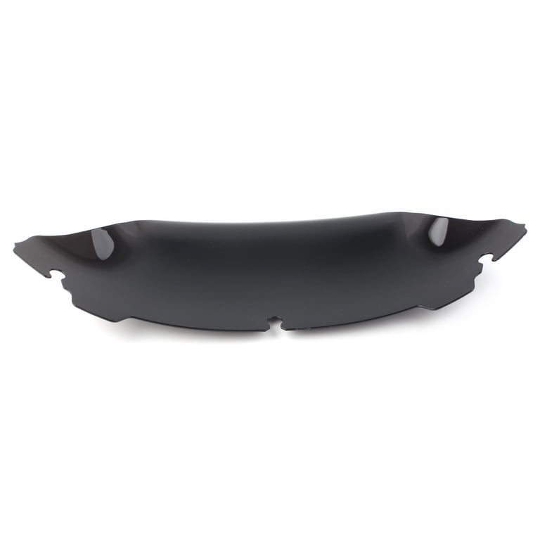 8" Wave Windscreen For Harley Touring, Electra Glide, Street Glide – Lexan, Pre-Drilled, Multiple Colors