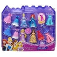 thumbnail image 4 of Disney Princess Little Kingdom Magiclip Fashion Gift Set - Includes Belle, Merida, Cinderella, Rapunzel Dolls - 16 Pc Set (4 Dolls, 12 Magiclip Dresses), 4 of 5