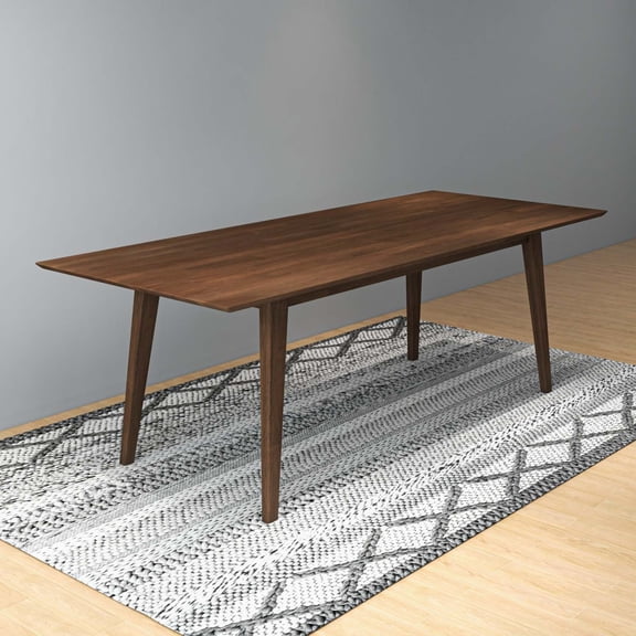 Miekor Furniture Levi Modern Style Solid Wood Rectangular Dining Kitchen Table 86" 93312