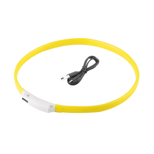 Collar recargable para mascotas, Collar para perros de silicona Collar de silicona para mascotas Collar USB para mascotas Rendimiento finamente ajustado