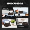 thumbnail image 6 of Kdxio Pumpkin Plant Garden Print Tissue Box Cover,Modern PU Leather Rectangular Tissue Box Holder for Bathroom Living Room Bedroom Office Desk Car Home, 6 of 6