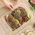 thumbnail image 6 of Stackable Food Storage Container with Lid – Airtight Cookie, Dumpling, Snack Box for Fridge, Freezer, Travel | BPA-Free by Safeglitz, 6 of 9