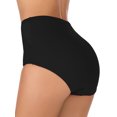 thumbnail image 3 of Sexy Dance Womens High Waist Swim Bottom Bikini Short Briefs Swimsuit Bottoms Party Beachwear Bathing Suit Solid Tummy Control, 3 of 6