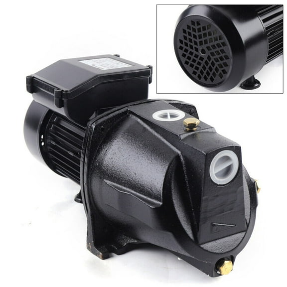 FETCOI 1 HP 110V 750W Well Jet Pump w/ Adjustable Pressure Switch Water Pump Commercial