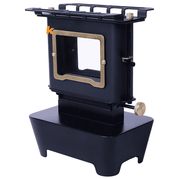 Portable Stainless Steel Camping Grills Special Oil Stove for Kerosene Lamps for Outdoor Camping & Hiking & Campfire Cooking