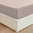thumbnail image 7 of Mellanni Fitted Sheet with up to 16 inch Deep Pocket, Soft Microfiber, 1 Piece Queen, Tan, 7 of 7