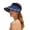 Navy, variant on Mens Sun Hat Outdoor Protection Bucket Hat Ponytail Sun Bucket Hats Summer Sun Visor Hats Tops Coffee XXL