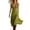 Army Green, variant on Lovzfmll Women's Relaxed V Neck Sleeveless Low Back Ruffle Hem Spaghetti Strap Solid Maxi Sundress, Loose Casual Vacation Dress Army Green, 2XL